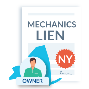 NY mechanics lien step 2 - Serve the property owner