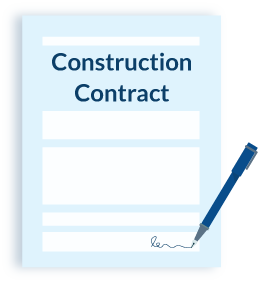 Construction Contact illustration